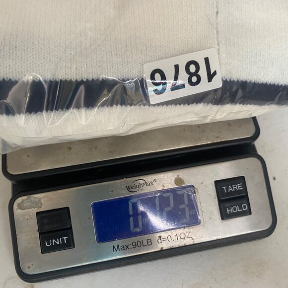 J. Jill Sweater Cape Poncho Womens One Size White Navy Striped Relaxed Cozy Casu - Picture 9 of 9